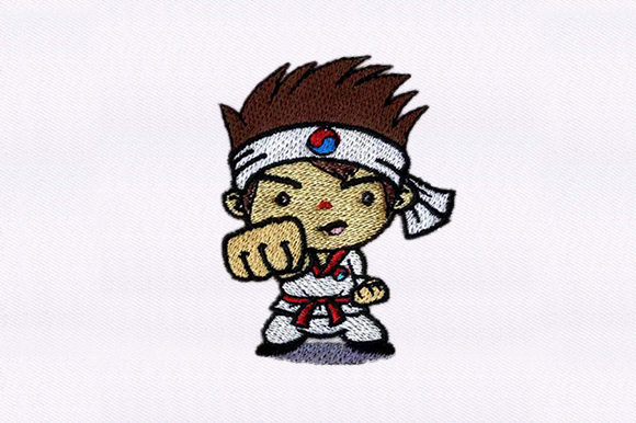 Martial Arts Kid Embroidery: A Designer’s Review