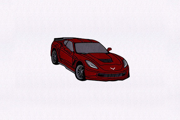 Red Sports Car Embroidery: A Designer’s Review