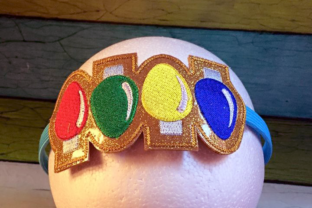 Review: Christmas Lights ITH Headband for Craft Fairs
