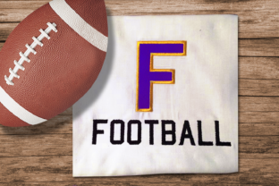 Review: F for Football Applique for Craft Fairs