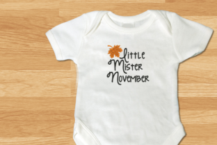 Review: Little Mister November Leaf Applique