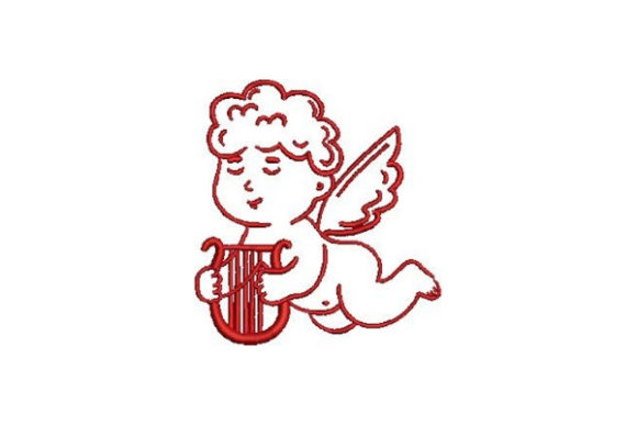 Review: Victorian Valentine Outline Cherub for Etsy Shops