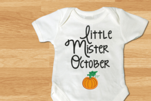 Reviewing Little Mister October Pumpkin Applique